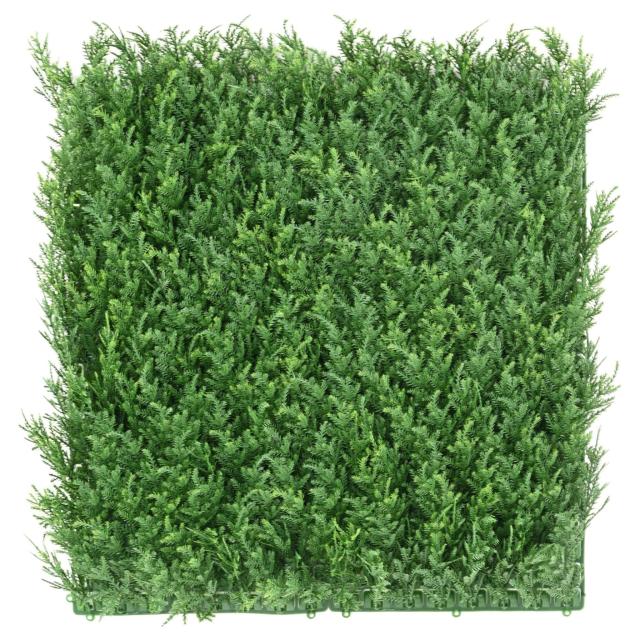 Feuillage Cypres Artificiel Plaque NEW 50 X 50 - Cypres Artificiel Plaque NEW 50*50